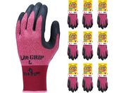SHOWA/天然ゴム背抜き手袋 まとめ買い NO341 ライトグリップ