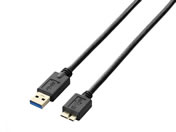 GR USB3.0P[u(A-microB)0.5m ubN USB3-AMB05BK