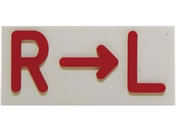 �t���A/�Ԑڗp�o���}�[�N R��L R��L X�����W���[ 24-4804-06 20X40X2.3