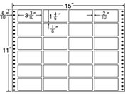 G)NANA/連続ラベルナナフォーム 15×11インチ 24面 500折/MT15T