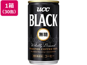 UCC上島珈琲 BLACK無糖 185g 30缶