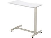 マツヨシ/エコノミーベッドサイドテーブル アジャスタータイプ ホワイト/TB-BST-0185