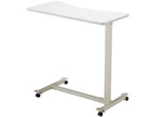 マツヨシ/エコノミーベッドサイドテーブル キャスタータイプ ホワイト/TB-BST-0290