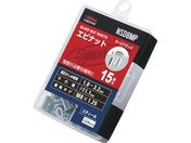 ロブテックス ブラインドナット ロブテックスナット 平頭・スチール製 エコパック 板厚3.2 M8X1.25 15個入 NSD8MP