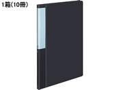G)コクヨ/クリヤーブック POSITY 固定式A4 20ポケットダークグレー10冊