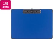 G)コクヨ/用箋挟B(クロス貼り・カラー)A4ヨコ 長辺とじ ブルー 10枚