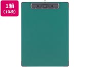 G)コクヨ/用箋挟B(クロス貼り・カラー)A4タテ 短辺とじ グリーン 10枚