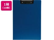 G)セキセイ/クリップファイル発泡美人A4 短辺とじ ネイビーブルー 10冊