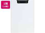 G)セキセイ/クリップファイル発泡美人A4 短辺とじ ホワイト 10冊