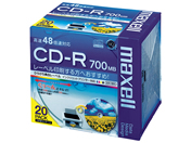 マクセル データ用CD-R 700MB 20枚 CDR700S.WP.S1P20S