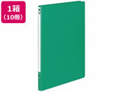 コクヨ レバーファイル〈MZ〉 A4タテ とじ厚10mm 緑 10冊