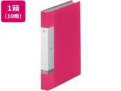 G)リヒトラブ/リクエスト クリヤーブック A4タテ 40ポケット 赤 10冊