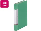 G)リヒトラブ/リクエスト クリヤーブック A4タテ 40ポケット 緑 10冊