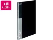 G)コクヨ/クリヤーブック〈ベーシック〉固定式 A4 20ポケット 黒 10冊