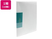 ビュートン/スリムクリヤーブック A4 20ポケット クリヤー 10冊/FCB-A4-20C