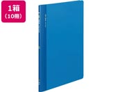 コクヨ/クリヤーブック 固定式サイドスローA4 20ポケット 青 10冊