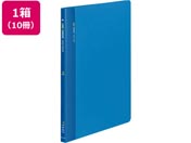 コクヨ/クリヤーブック 固定式サイドスローA4 40ポケット 青 10冊