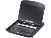 �T�����T�v���C USB HDMI�Ή��X���C�hLCD�R���\�[���h�����[ SW-KVMHDDR
