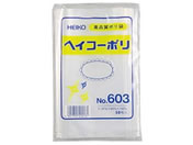 ヘイコー/ポリ袋 No.603 0.06×80×150mm 50枚/6619300