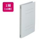 キングジム/フラットファイル クイックイン〈PP〉A4タテ グレー 10冊