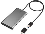 �T�����T�v���C/USB-HDMI�f�B�X�v���C�A�_�v�^ 4K�~3��ʏo��/USB-CVU3HD8