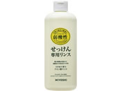 ミヨシ石鹸/無添加 せっけん専用うすめて使うクエン酸リンス350