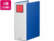 G)キングジム/スーパードッチ脱・着イージー A4タテ とじ厚90 青10冊