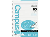 コクヨ/ルーズリーフ(さらさら書ける)B5 26穴 C罫5mm 100枚