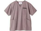 マツヨシ スクラブ トップス 診察衣 25-6500-0302 S MY-NS0820GG(グレージュ)