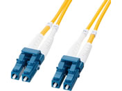 サンワサプライ/メガネ型光ファイバケーブル シングル9μm・LC×2-LC×2・2m/HKB-MOS2LCLC-02