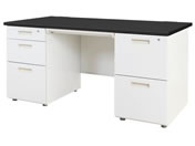 Netforce/�i�b�c ������ 2+3�i ��1400mm �z���C�g�~�u���b�N/LRD-147-WHBK23