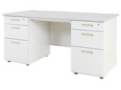 Netforce/�i�b�c ������ 3+3�i ��1400mm �z���C�g�~�j���[�O���[/LRD-147-WHNG33