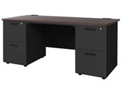 Netforce/�i�b�c ������ 2+2�i ��1600mm �u���b�N�~�_�[�N�u���E��/LRD-167B-BDBR22