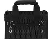 アイリスオーヤマ/メッシュツールバッグ ボックス W27cm ブラック/TLB-B27