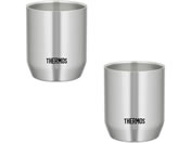 サーモス/真空断熱カップ 280mL 2個セット 保温 保冷 ステンレス/JDH-280P S