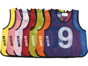 TOEI LIGHT トーエイライト/メッシュベスト NO.1〜10 青 10枚組 縦60×横56cm