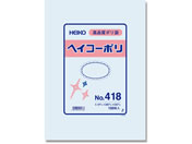 ヘイコー/ポリ袋 No.418 0.04×380×530mm 100枚