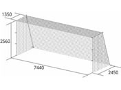 TOEI LIGHT �g�[�G�C���C�g/��ʃT�b�J�[�S�[���l�b�g �T�b�� 2��1�g �|���G�`���������� 175/250�{