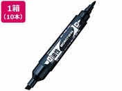 トンボ鉛筆 油性マーカー モノツインE 黒 10本 OD-TME33