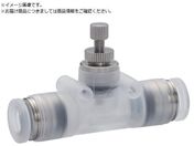 PISCO/スロットルバルブ 小型ユニオンストレート PPタイプ PJNMU6
