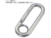 水本/リングキャッチ ステンレス プチカラビナ リング付 線径6mm 長さ65mm PL-6