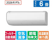 ����/�y�z���̂݁E�H���Ȃ��z��g�[�C���o�[�^�[�G�A�R�� 6����� e angle select �������[���G�A�R�� �����܂��� X�V���[�Y/RASJT2226SE6WS