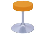 高田ベッド/A型クランケチェアー φ360mm H400 オレンジ/TB-1562-01