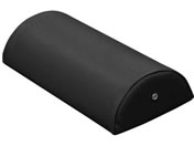 高田ベッド/カラー診察用半円額マクラ 診察枕 20-3785-0003 ビニルレザー黒 高田ベッド製作所 TB-77C-08