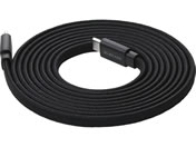 �G���R��/USB-C�P�[�u�� PD60W 2m �܂Ƃ܂�}�O�l�b�g�P�[�u�� �t���b�g ��/MPA-CCTMGF20BK