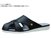 ミドリ安全/静電サンダル PS-01ライトS ブラック L PS-01LS-BK-L