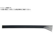 潤工社/フラットチューブUFF 6-4×2.5mm 5m 黒 UFF-04-6-5