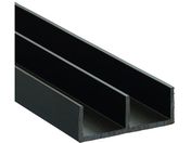 光/簡易内窓用フレーム&レール 上レールブラウン11×30.5×915mm