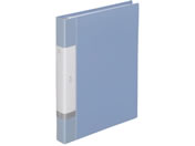 G)リヒトラブ/リクエスト クリヤーブック差替式A4 30穴 背幅35mm 水/G3802-14