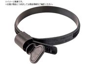 HCL/樹脂製ホースバンド Ezyclamp 手締めタイプ 締付径25.0〜100.0mm ナイロン12 PWD-13-100-WG-PA12-BK